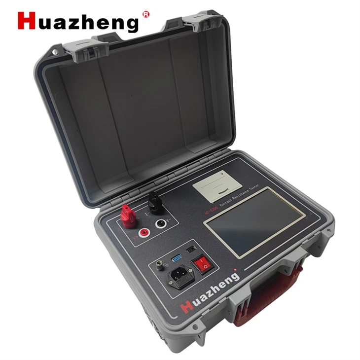 HZ-5200 200A Circuit Breaker Contact Resistance Tester factory